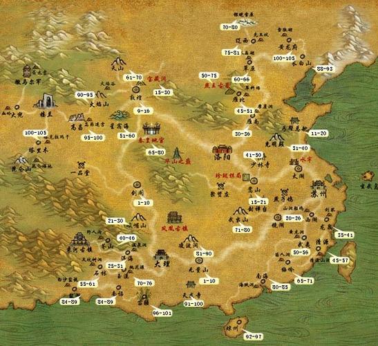 天龙八部天佛降世地图缩略图