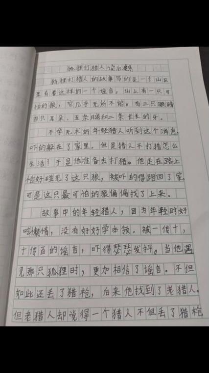 狐狸打猎人阅读测试题