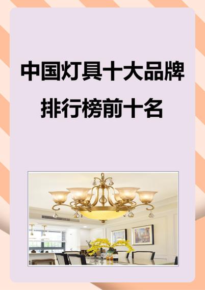 灯具十大公认品牌排行榜缩略图