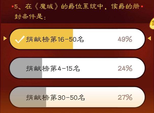 魔域答题答案游戏截图