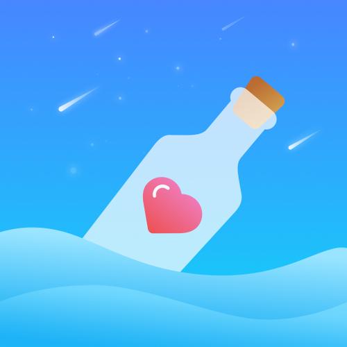 遇见漂流瓶图标