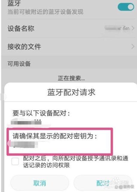 汽车蓝牙默认pin码缩略图