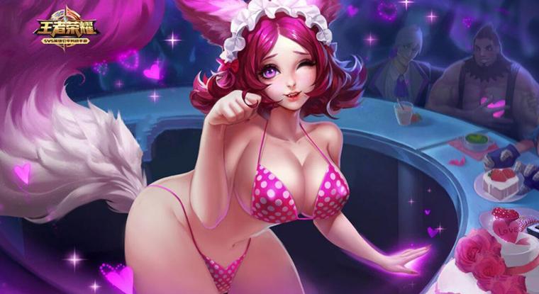 王者荣耀女英雄的老版本图片缩略图