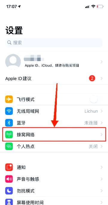苹果11怎么设置流量