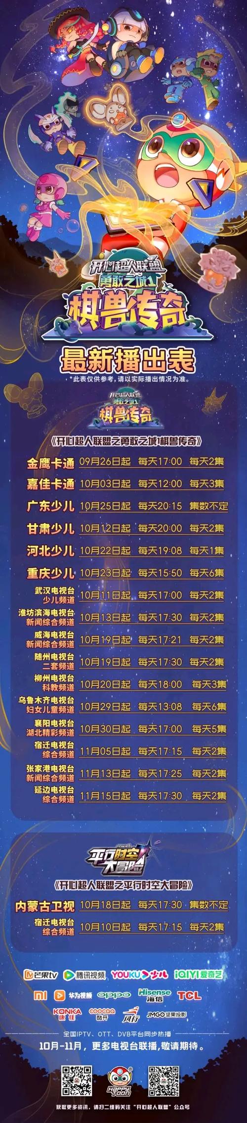 动画频道节目表缩略图