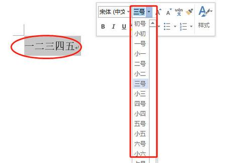 文档中字体怎么放大图标