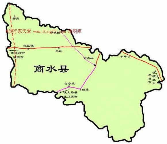 河南省商水县地图缩略图