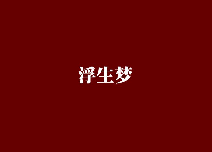 浮生梦ZYDZYD缩略图