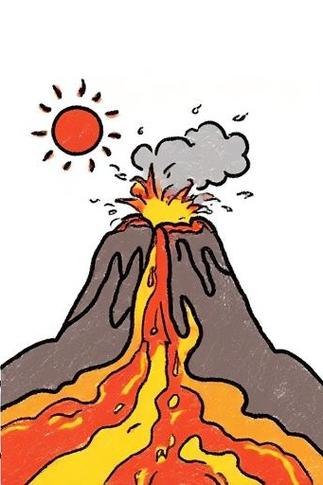 火山图片绘画缩略图