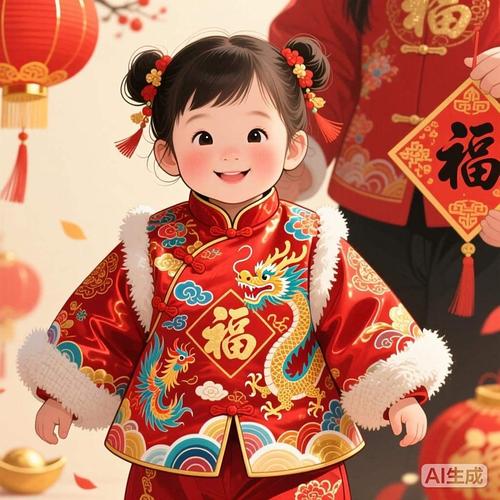 漫画春节人物怎么画好看