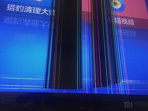 液晶电视有彩色竖条游戏截图