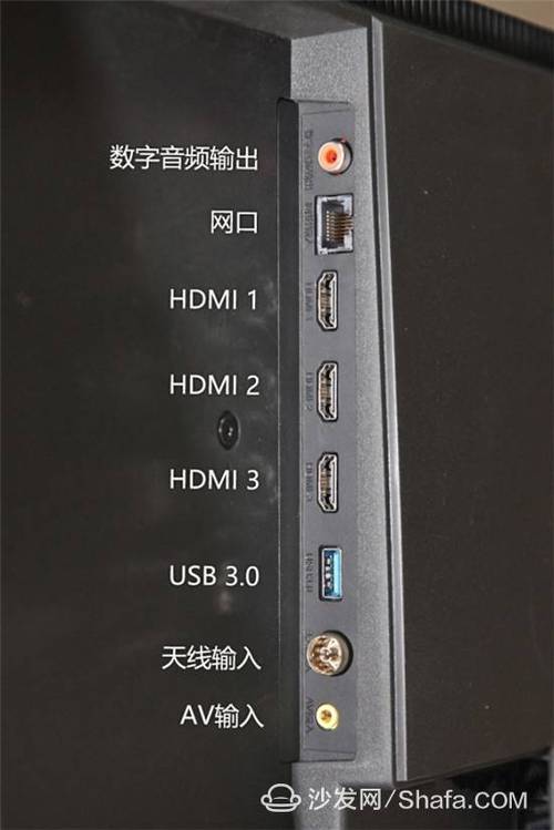 小米电视4s接口明细图标