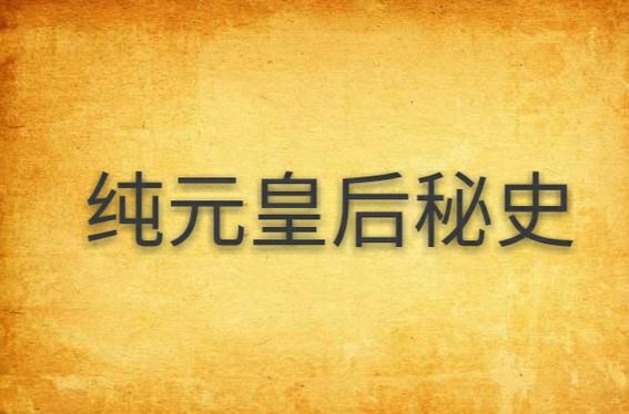 纯元小说缩略图