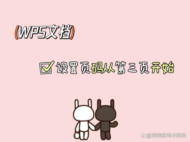 从第三页开始设置页码