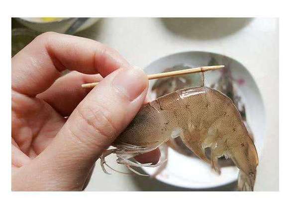 如何去虾线图解法