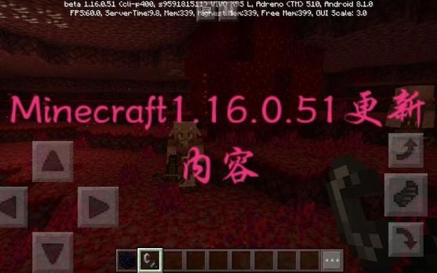 我的世界1.16.0.51游戏截图