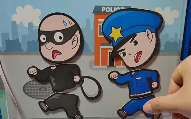 警察叔叔捉小偷缩略图