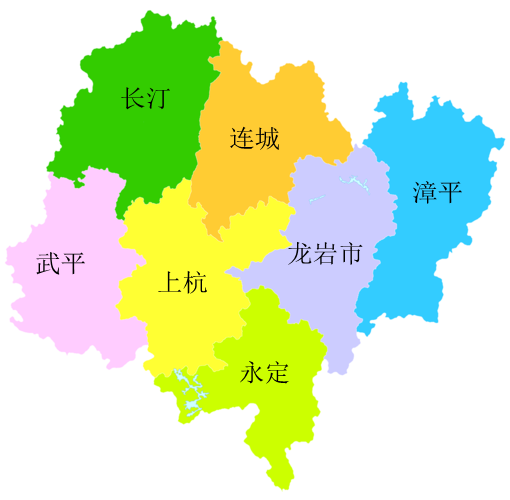 龙岩市地图全图缩略图