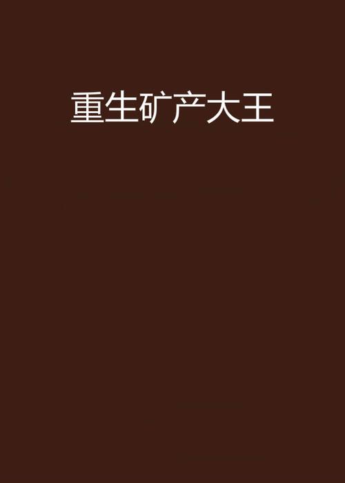 重生世界矿主小说图标