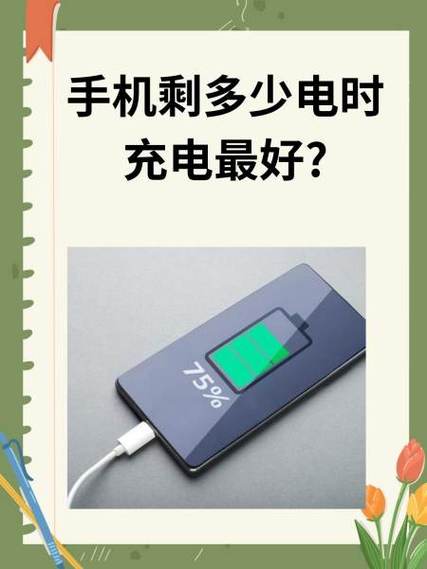 手机剩余多少电量充电最好图标