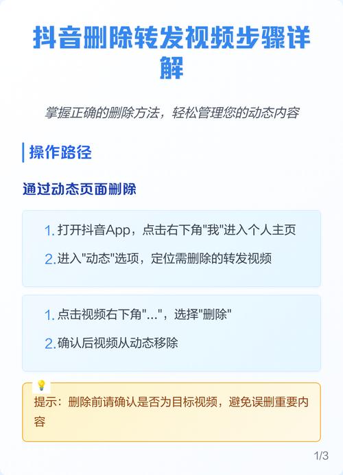 抖音转发视频不能删了游戏截图