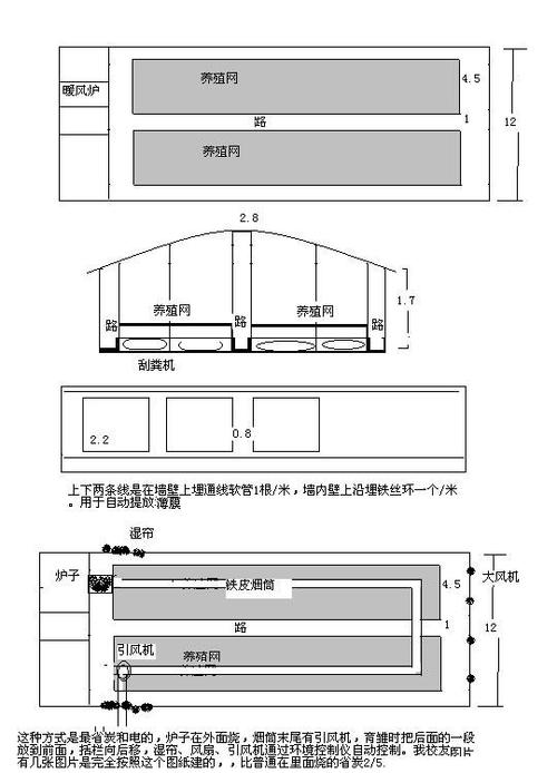 最新四层鸡舍设计图