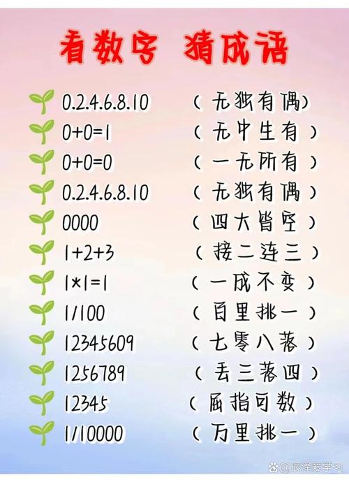 回首三四猜数字