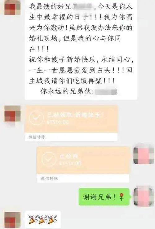 朋友结婚微信转账多少合适缩略图