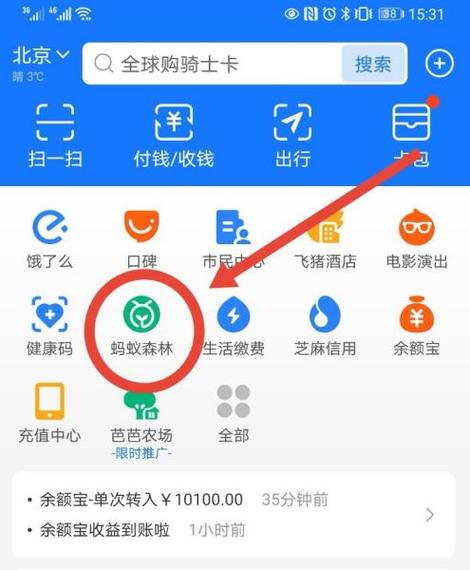蚂蚁森林组队版如何退出图标