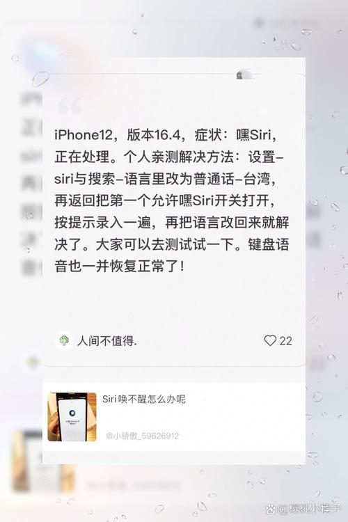 siri可以唤醒但是打不开软件图标