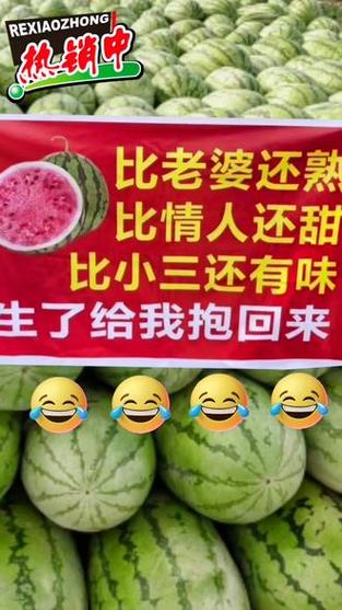 西瓜顺口溜词