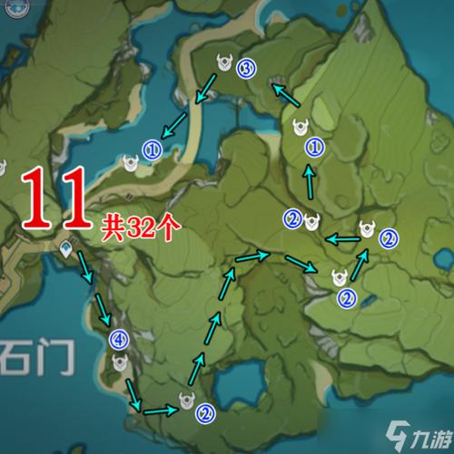 原神丘丘人分布图缩略图