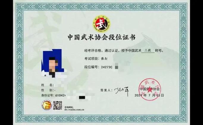 武术证书查询入口官网