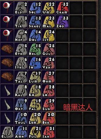 暗黑2 符文游戏截图