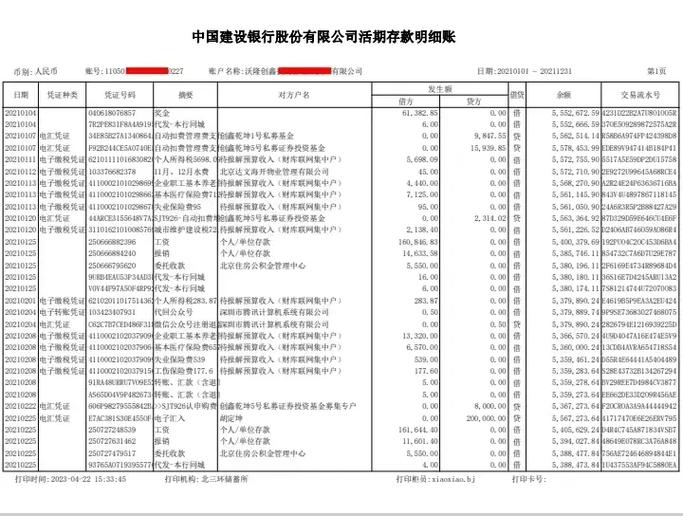 各大银行公户收费标准表缩略图