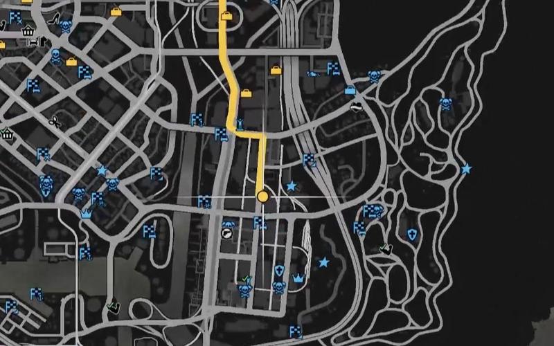 gta5拖车在哪里求地图缩略图