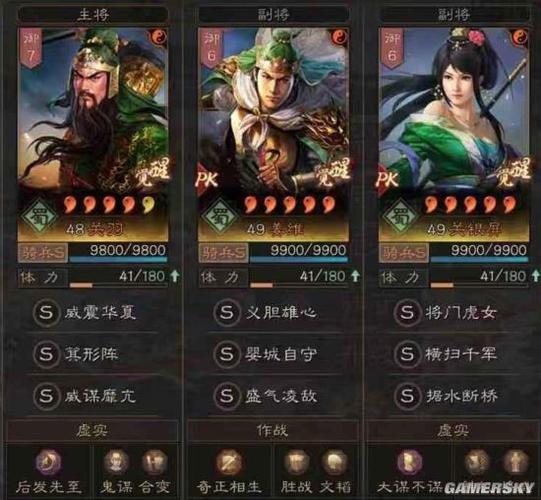 刘备蜀骑最强阵容缩略图