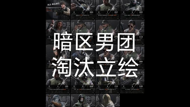 暗区突围怎么分辨男团