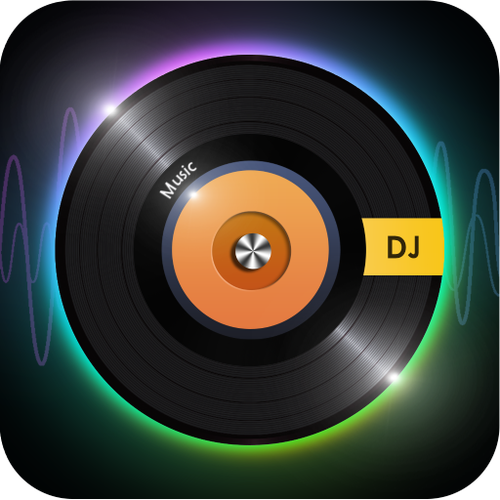 dj打碟机手机版图标