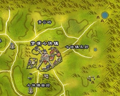 武林外传140-150级地图图标