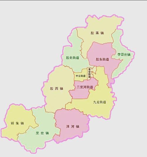 街道办和乡镇的行政层级图标