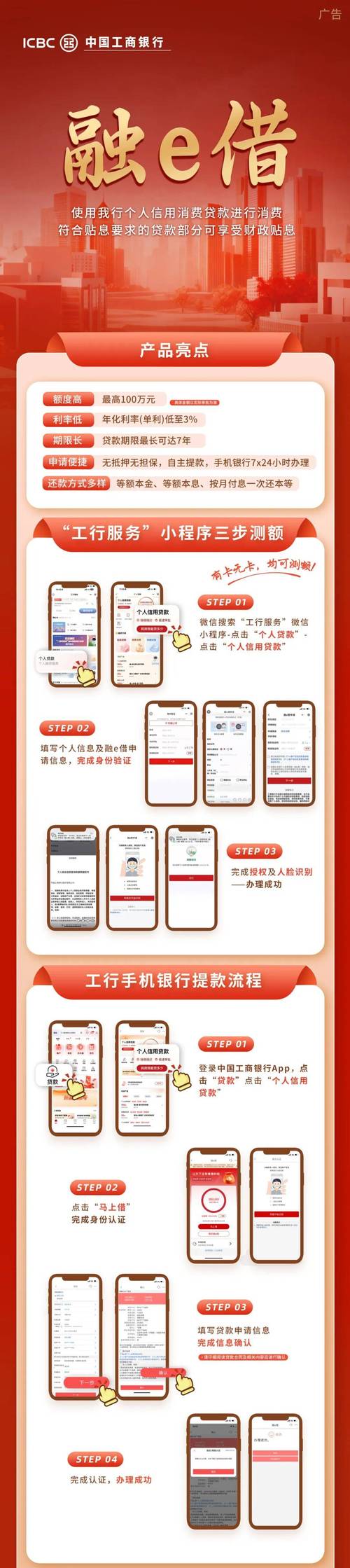 中国工商银行贷款业务