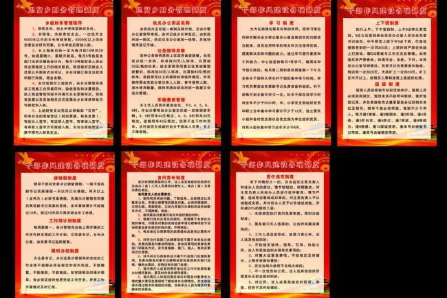乡镇管理制度缩略图