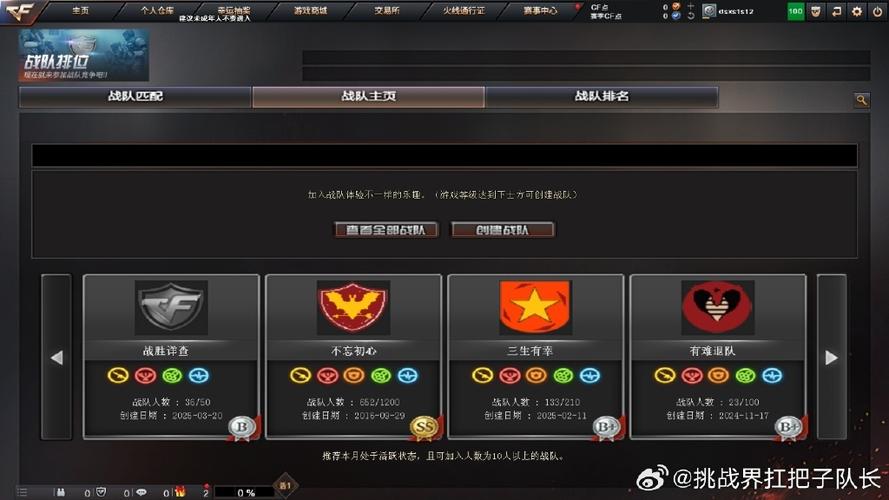 cf手游战队队长怎么转给别人图标