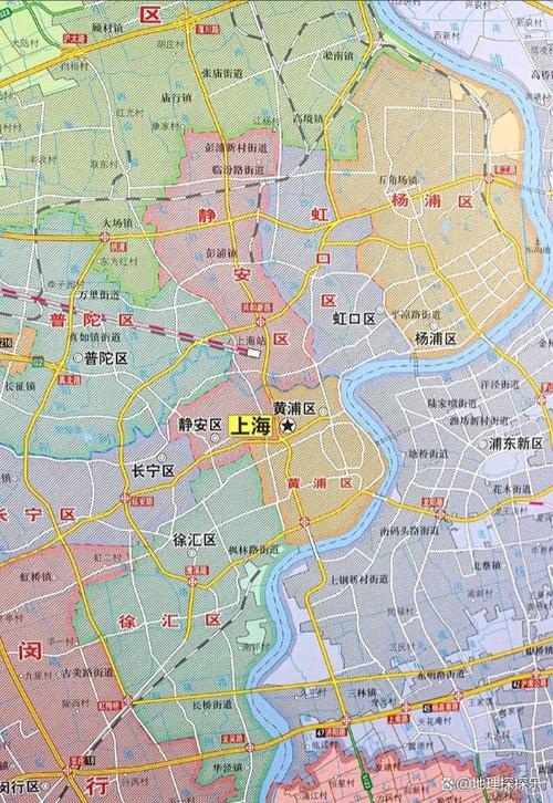 上海黄浦区地图全图缩略图