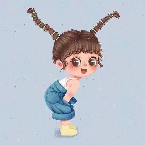 调皮的卡通图片