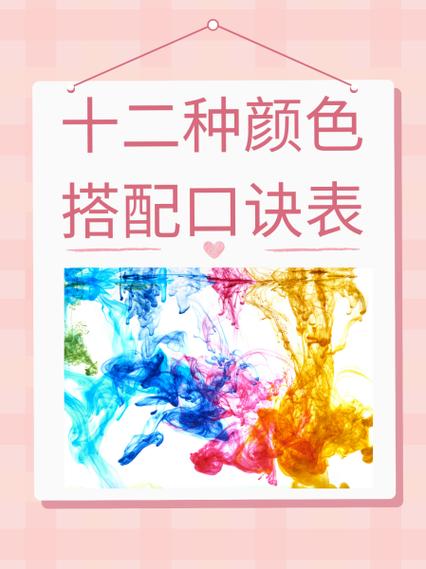 十二种颜色搭配口诀表缩略图