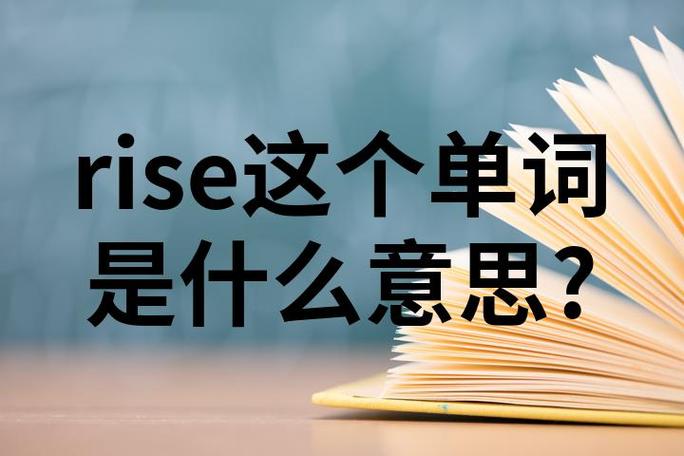 rise的四种意思缩略图