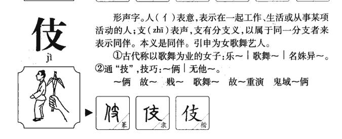 女伎的意思图标