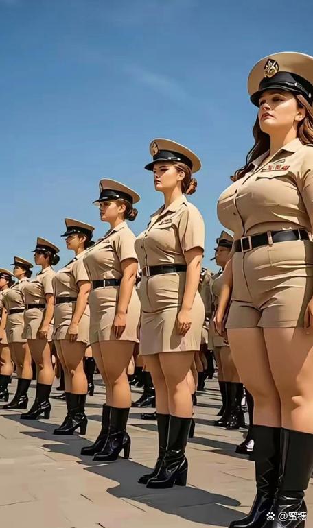 世界颜值最高的女兵